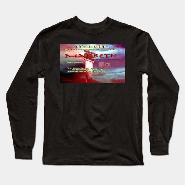 MacBeth: Symbols Long Sleeve T-Shirt by KayeDreamsART